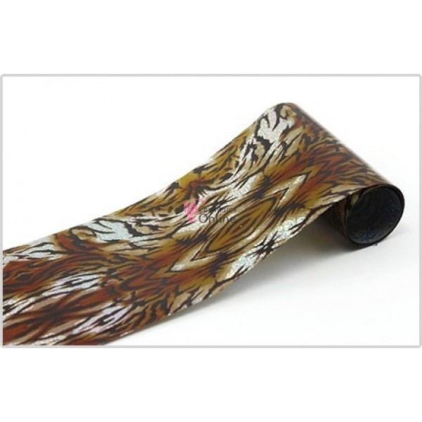 Folii de transfer, folie de unghii cu model animal print F126
